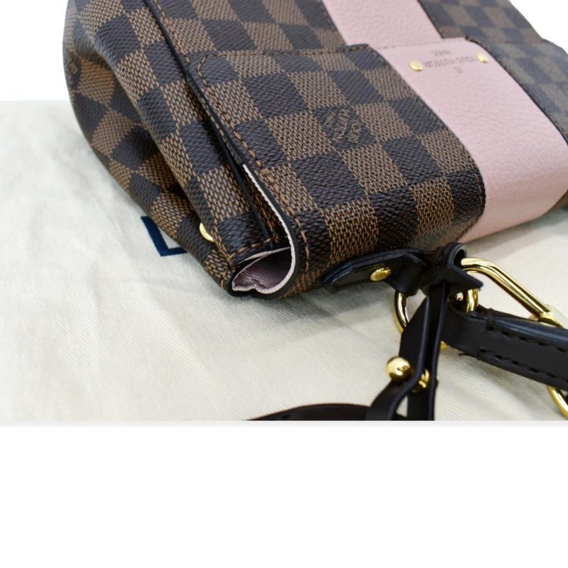 LOUIS VUITTON Bond Street BB Damier Ebene Crossbody Bag Magnolia - Image 5