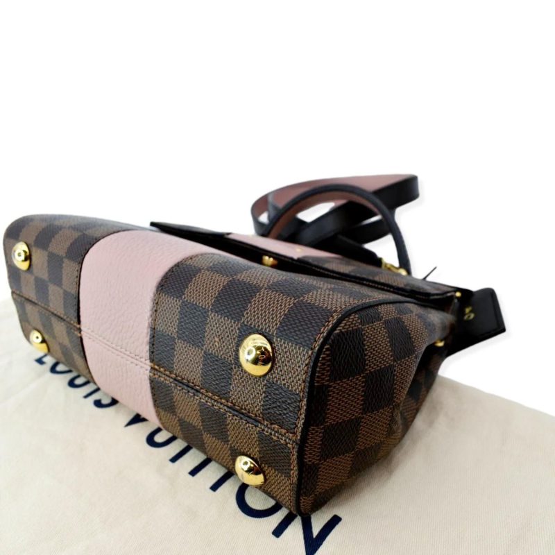 LOUIS VUITTON Bond Street BB Damier Ebene Crossbody Bag Magnolia - Image 6