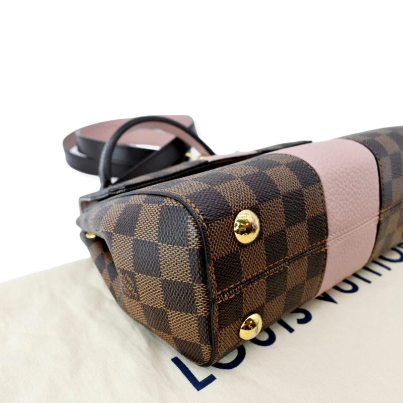 LOUIS VUITTON Bond Street BB Damier Ebene Crossbody Bag Magnolia - Image 7