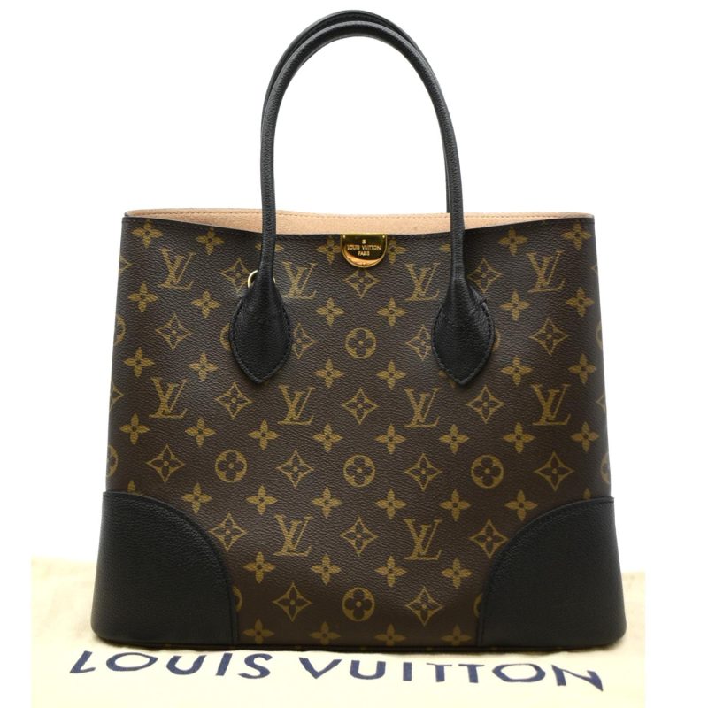 LOUIS VUITTON Flandrin Monogram Canvas Tote Shoulder Bag Brown - Image 2