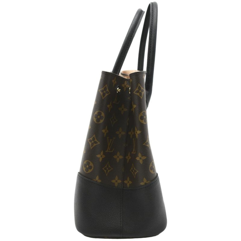 LOUIS VUITTON Flandrin Monogram Canvas Tote Shoulder Bag Brown - Image 3