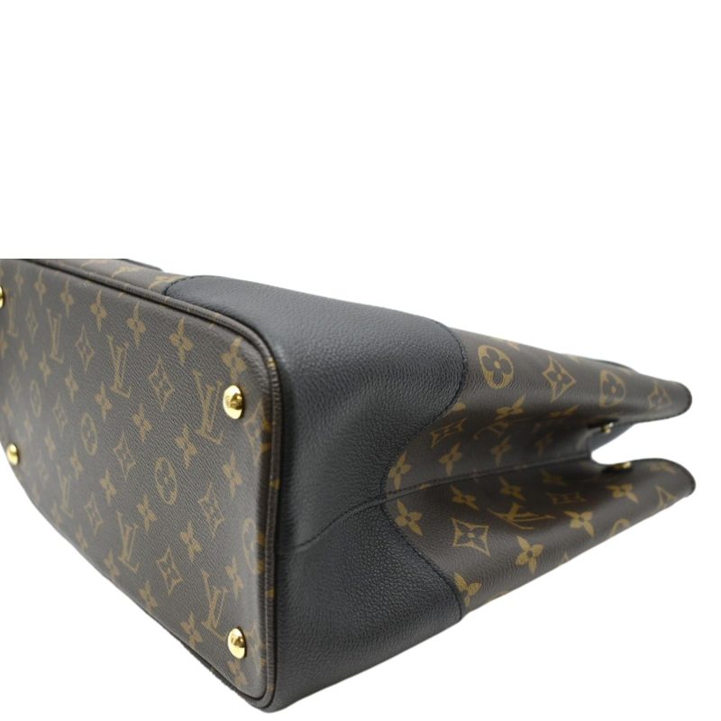LOUIS VUITTON Flandrin Monogram Canvas Tote Shoulder Bag Brown - Image 8