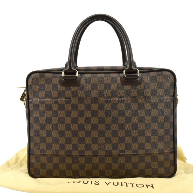Louis Vuitton Icare Damier Ebene Briefcase Bag Brown - Image 3