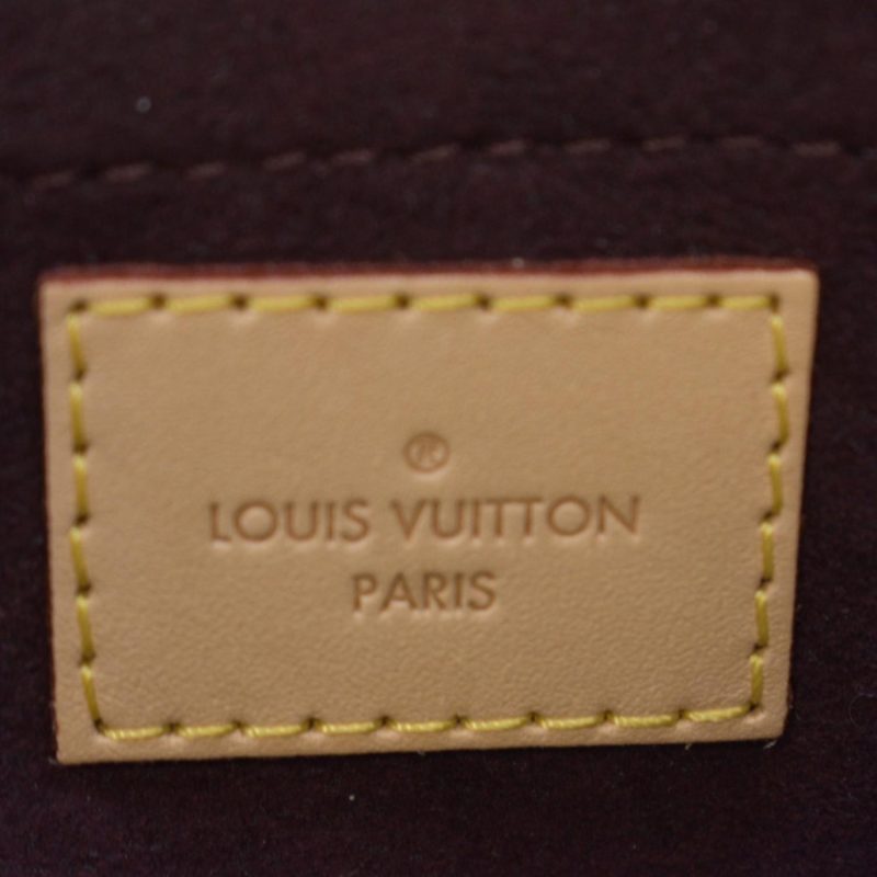 Louis Vuitton Montaigne MM Monogram Canvas Shoulder Bag Brown - Image 11