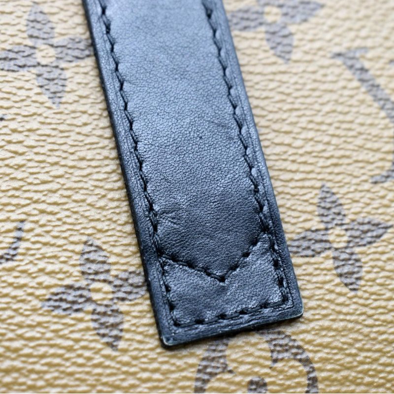 LOUIS VUITTON Petite Boite Chapeau Reverse Monogram Canvas Shoulder Bag Brown - Image 11