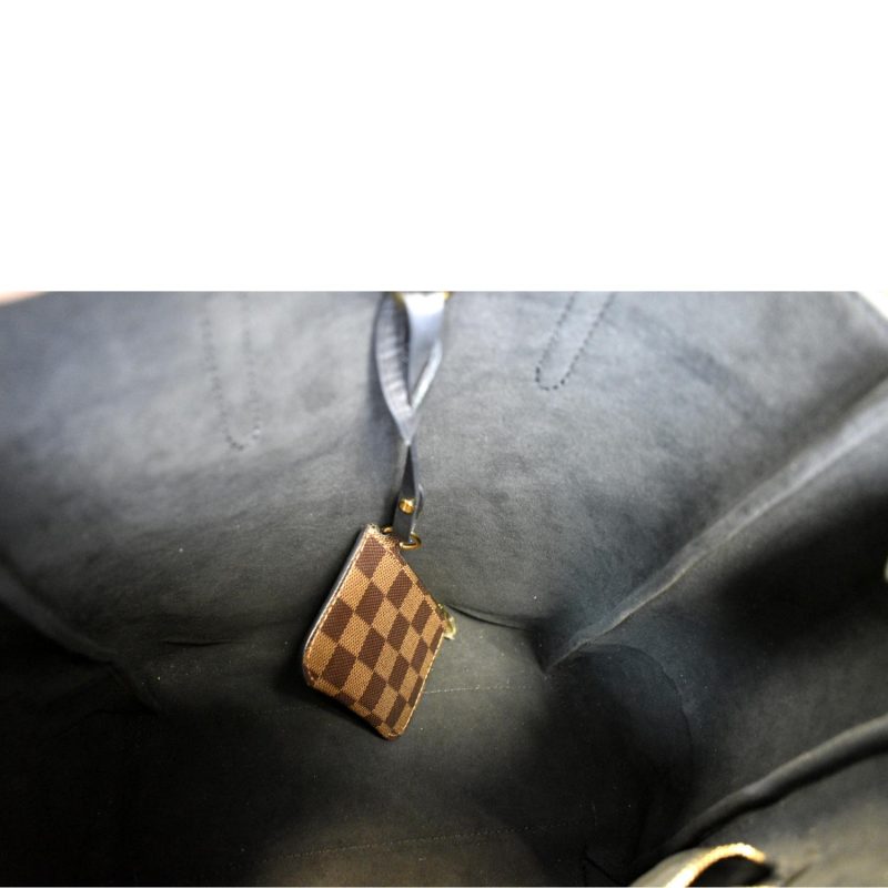 LOUIS VUITTON Belmont Damier Ebene Shoulder Bag Brown - Image 9