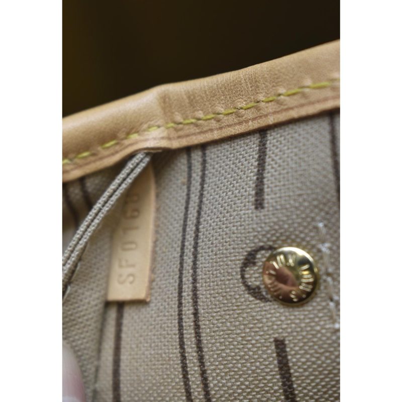 Louis Vuitton Neverfull PM Monogram Canvas Tote Bag Brown - Image 10