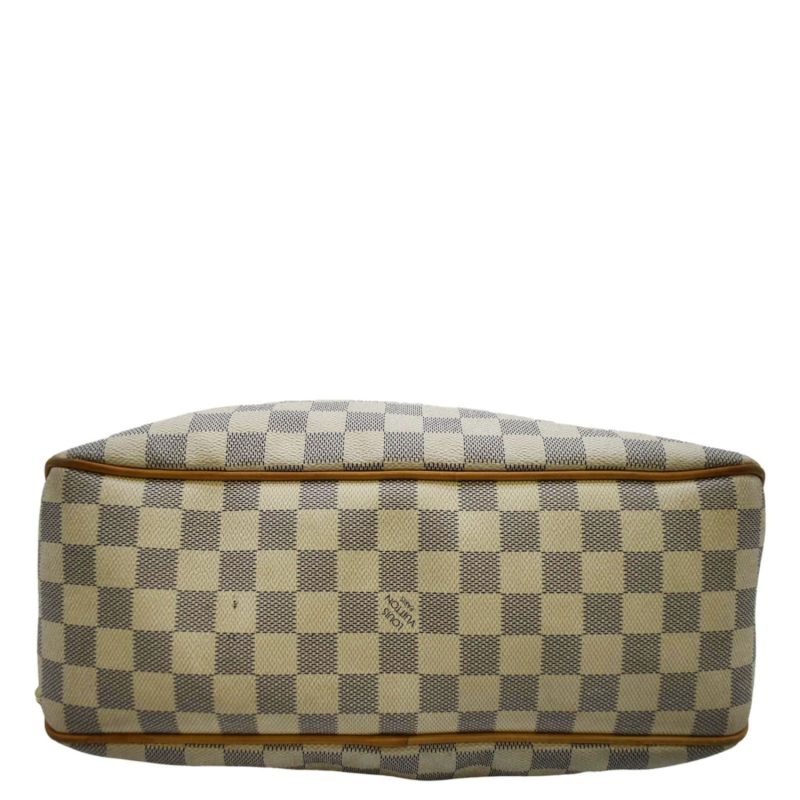 LOUIS VUITTON Delightful PM Damier Azur Hobo Bag White - Image 10