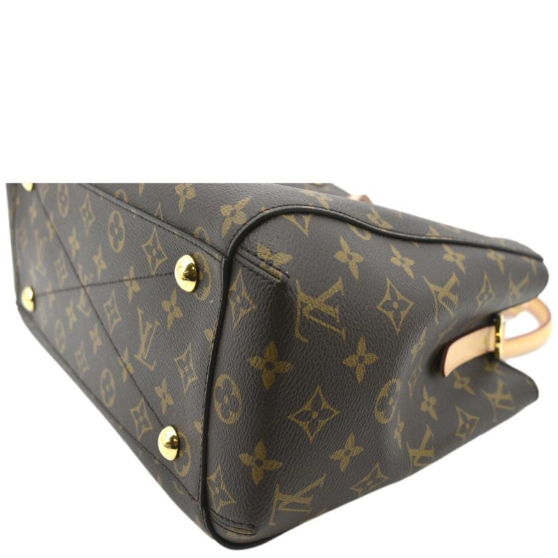 LOUIS VUITTON Montaigne MM Monogram Canvas Shoulder Bag Brown - Image 6