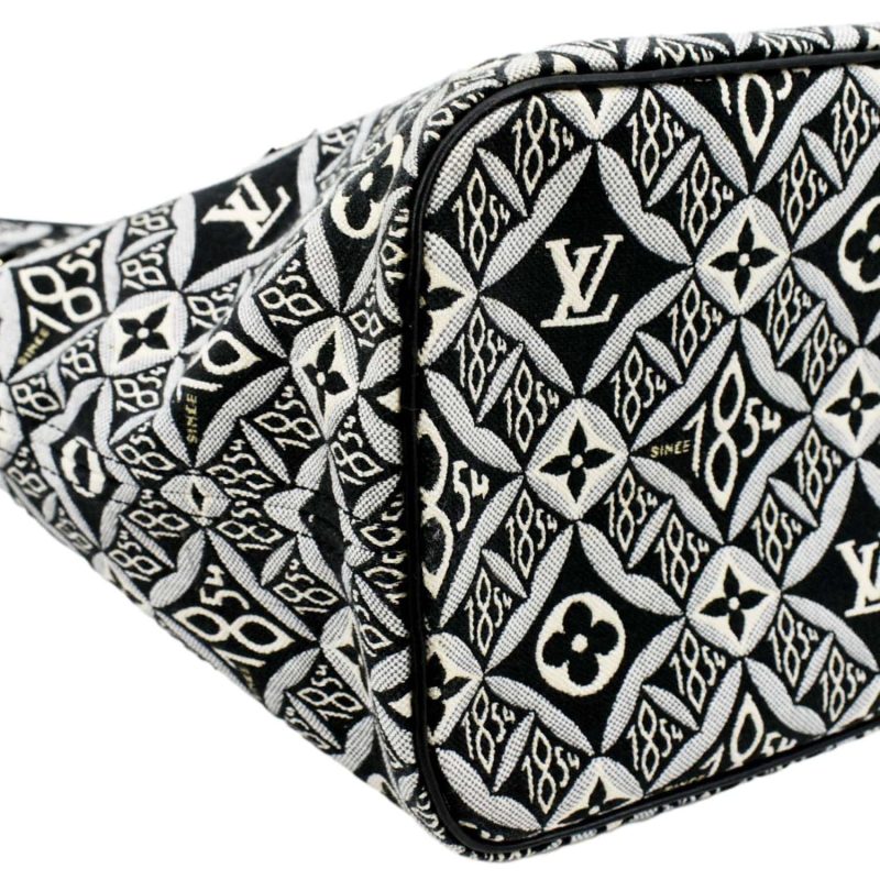 Louis Vuitton Since 1854 Neverfull MM Jacquard Shoulder Bag Grey - Image 6
