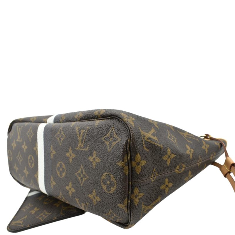 Louis Vuitton Neverfull PM Monogram Canvas Tote Bag Brown - Image 6