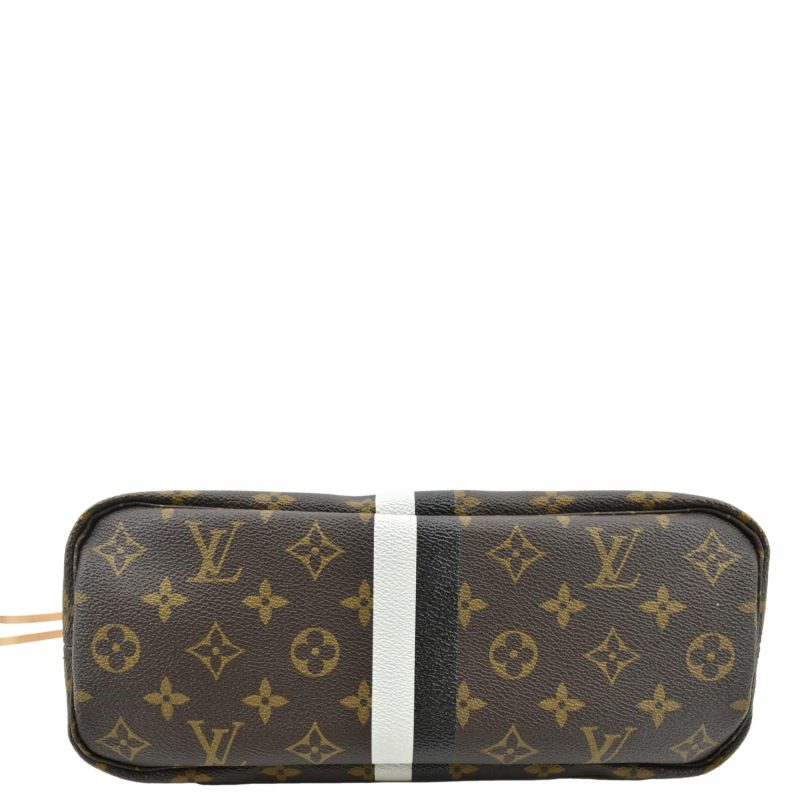 Louis Vuitton Neverfull PM Monogram Canvas Tote Bag Brown - Image 8