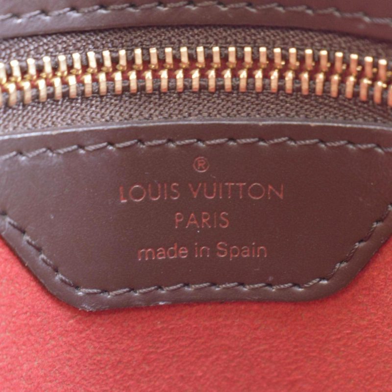 Louis Vuitton Hampstead MM Damier Ebene Shoulder Bag Brown - Image 12