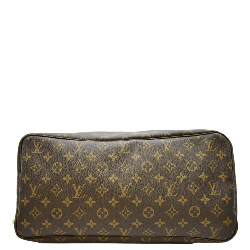 LOUIS VUITTON Neverfull GM Monogram Canvas Tote Bag Brown - Image 9