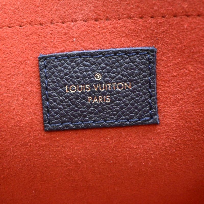 LOUIS VUITTON Saint Sulpice PM Empreinte Leather Crossbody Bag Noir - Image 11