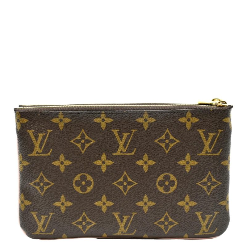 Louis Vuitton Vivienne Pochette Monogram Canvas Chain Crossbody Bag Brown - Image 3