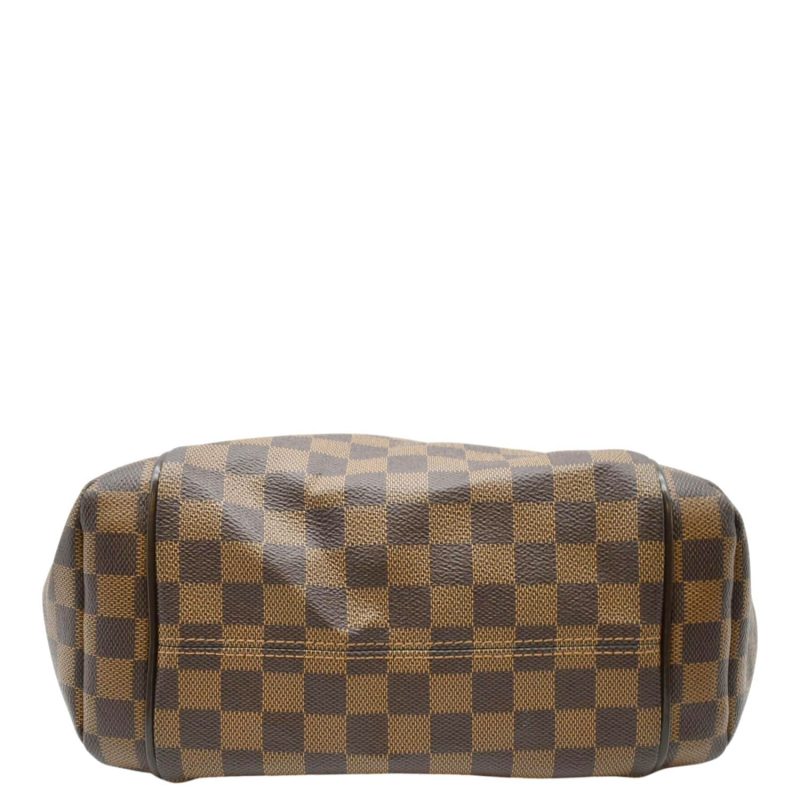 LOUIS VUITTON Totally PM Damier Ebene Shoulder Tote Bag Brown - Image 8