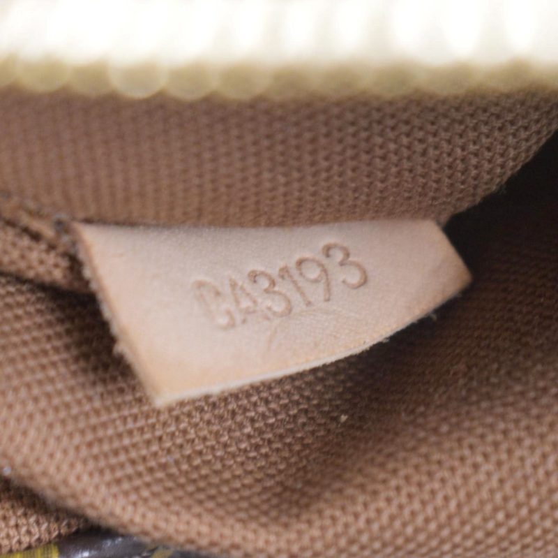 LOUIS VUITTON Sully MM Monogram Canvas Shoulder Bag Brown - Image 12