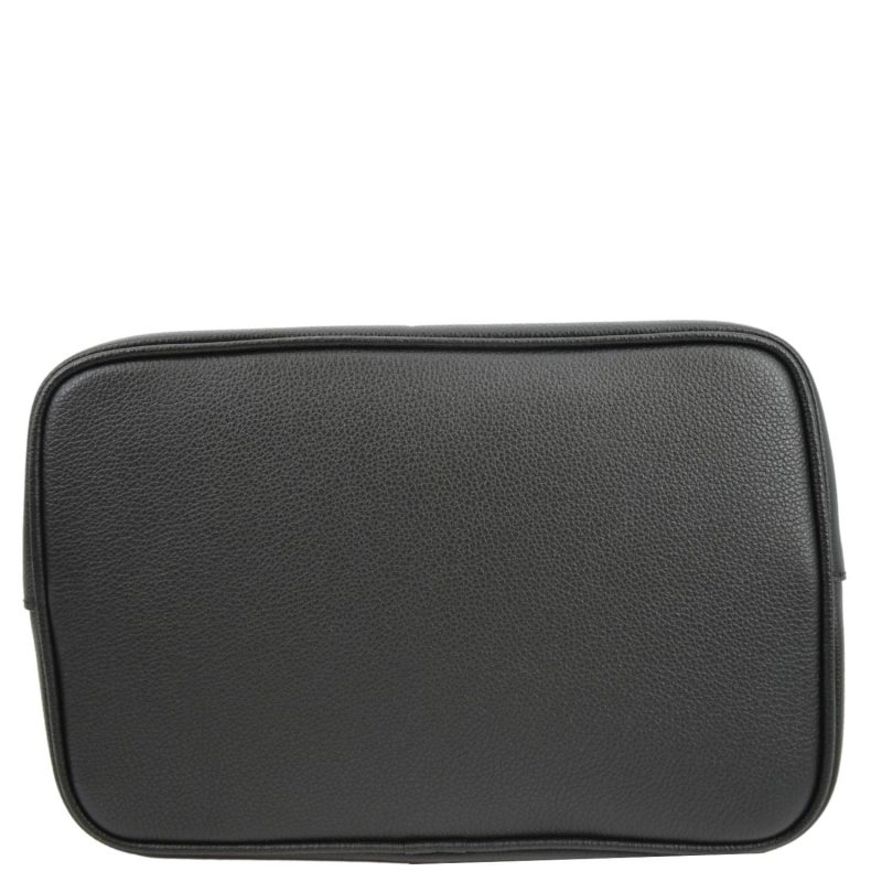 Louis Vuitton NeoNoe MM Bicolor Monogram Empreinte Leather Shoulder Bag Black - Image 9