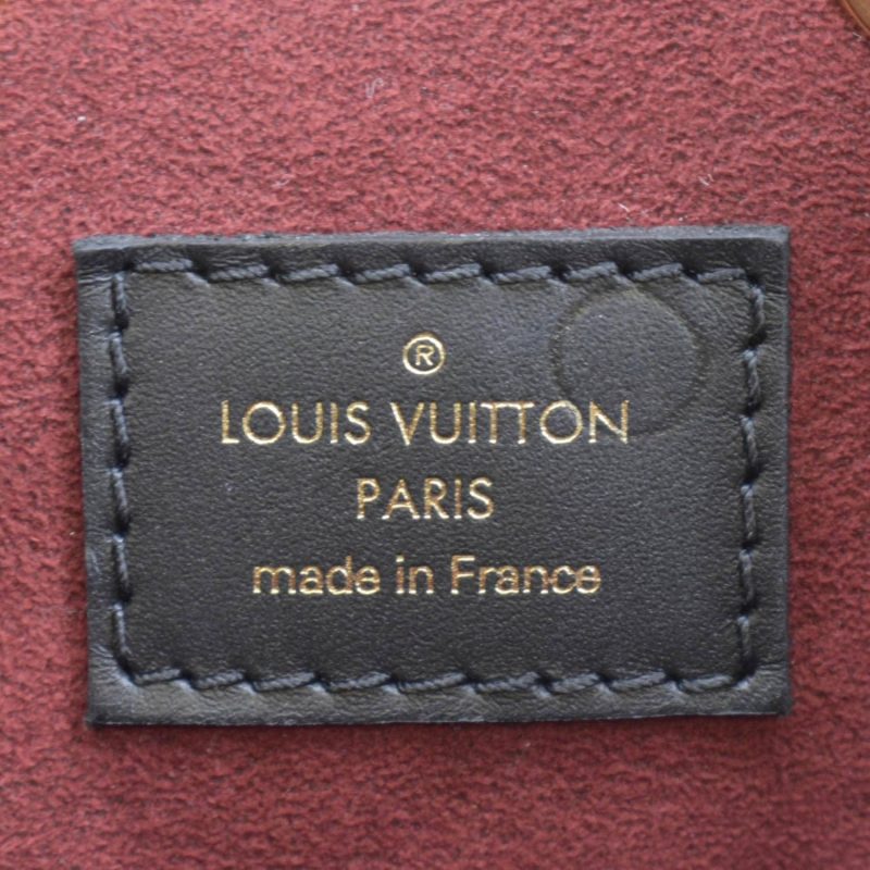Louis Vuitton NeoNoe MM Bicolor Monogram Empreinte Leather Shoulder Bag Black - Image 11