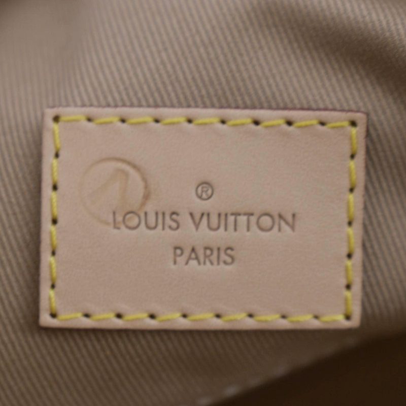 LOUIS VUITTON Graceful MM Damier Azur Hobo Shoulder Bag White - Image 10