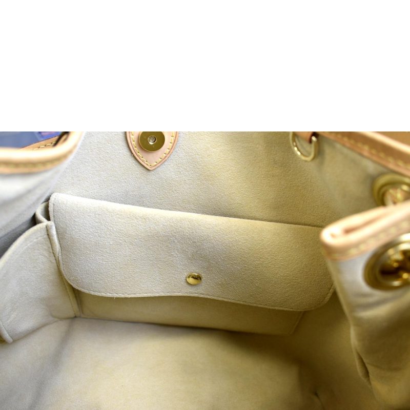LOUIS VUITTON Galliera PM Monogram Canvas Hobo Shoulder Bag Brown - Image 13