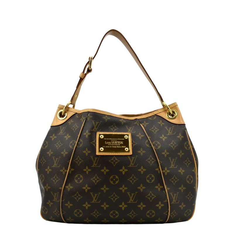 LOUIS VUITTON Galliera PM Monogram Canvas Hobo Shoulder Bag Brown - Image 16