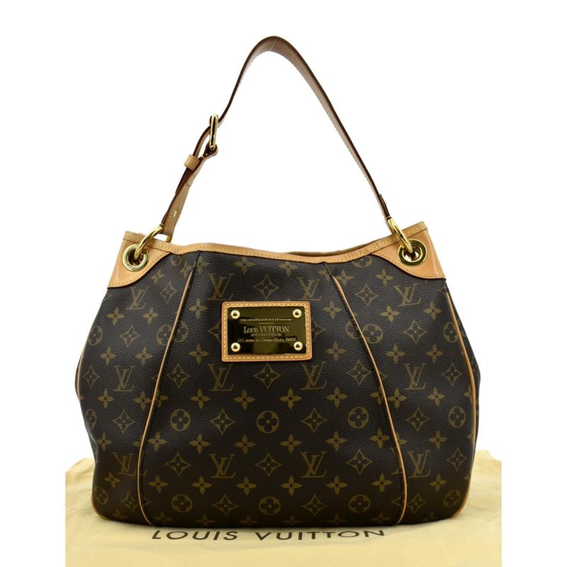 LOUIS VUITTON Galliera PM Monogram Canvas Hobo Shoulder Bag Brown - Image 2