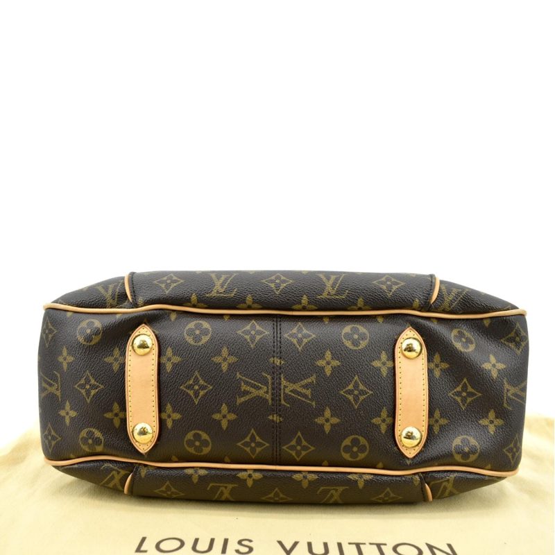 LOUIS VUITTON Galliera PM Monogram Canvas Hobo Shoulder Bag Brown - Image 11