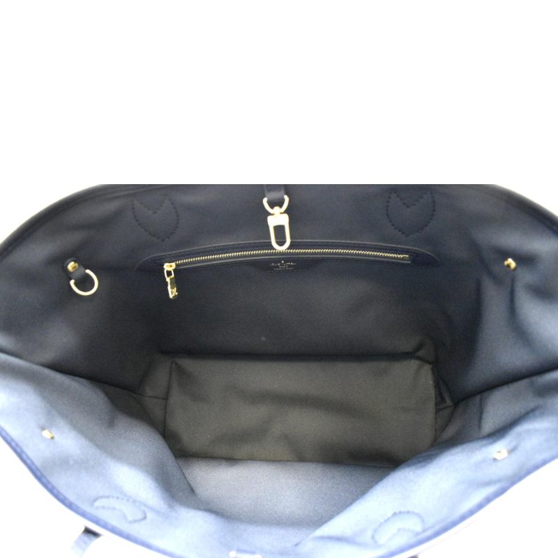LOUIS VUITTON Neverfull MM Autres Toiles Monogram Canvas Tote Bag Metallic Chrome - Image 10