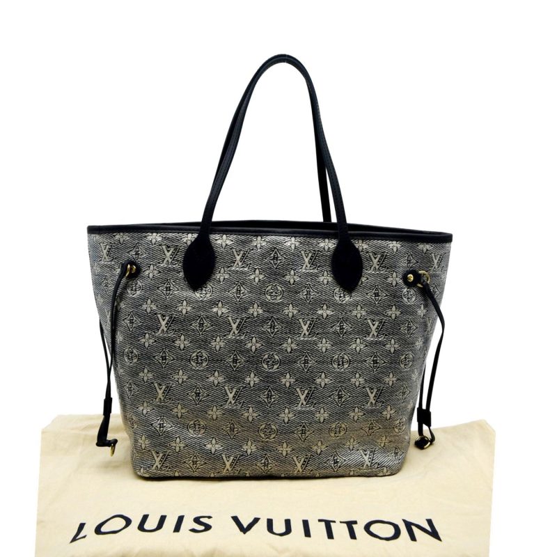 LOUIS VUITTON Neverfull MM Autres Toiles Monogram Canvas Tote Bag Metallic Chrome - Image 2