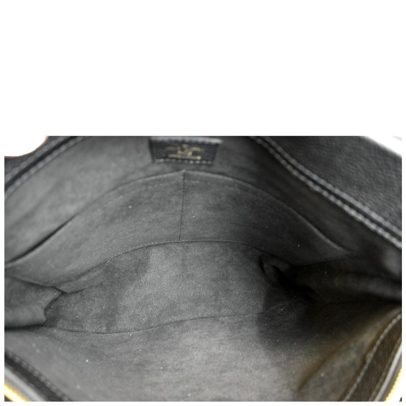 Louis Vuitton Pallas Chain Monogram Canvas Shopper Tote Bag Brown - Image 11