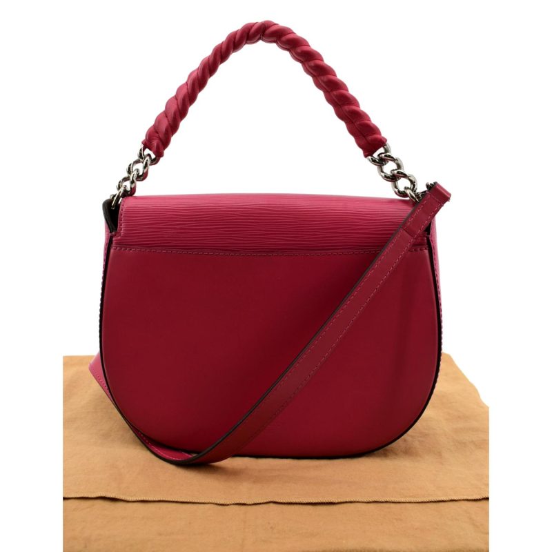 LOUIS VUITTON Luna Epi Leather Crossbody Bag Hot Pink - Image 3