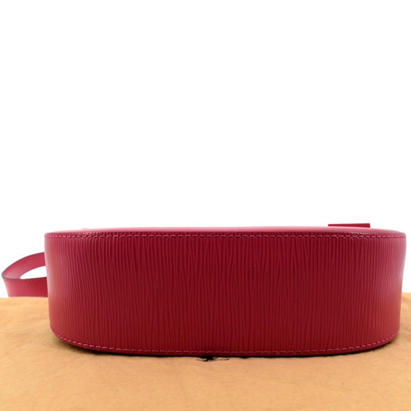 LOUIS VUITTON Luna Epi Leather Crossbody Bag Hot Pink - Image 9