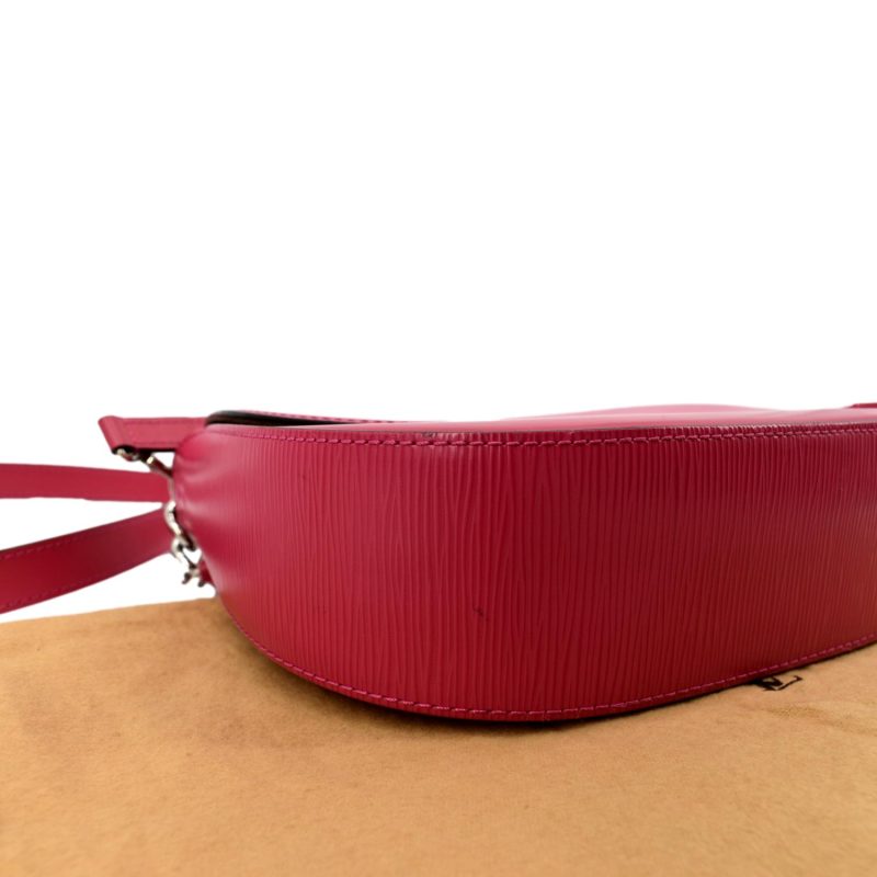 LOUIS VUITTON Luna Epi Leather Crossbody Bag Hot Pink - Image 7