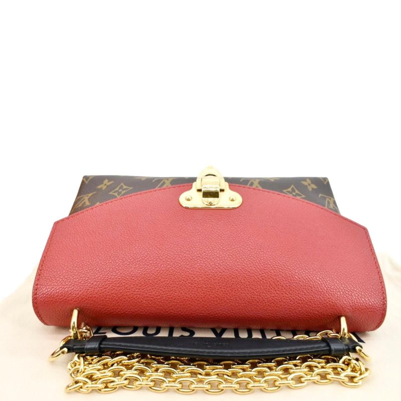 LOUIS VUITTON Saint Placide Monogram Canvas Crossbody Bag Cerise - Image 3