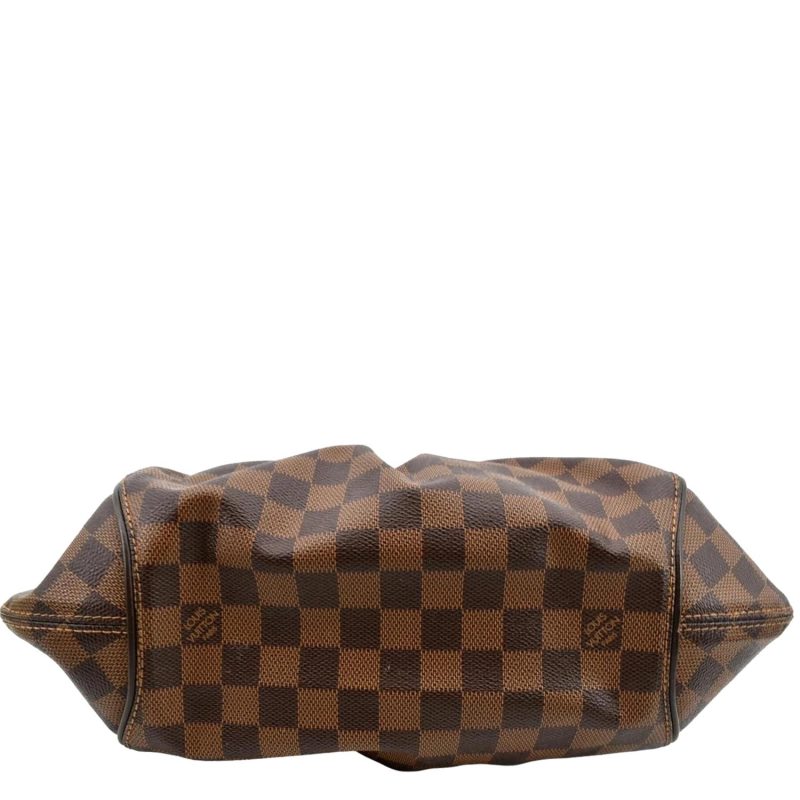 Louis Vuitton Women Sistina MM Damier Ebene Shoulder Bag Brown - Image 8