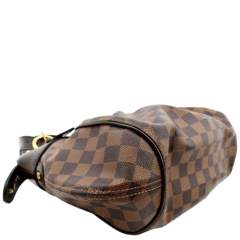 Louis Vuitton Women Sistina MM Damier Ebene Shoulder Bag Brown - Image 7