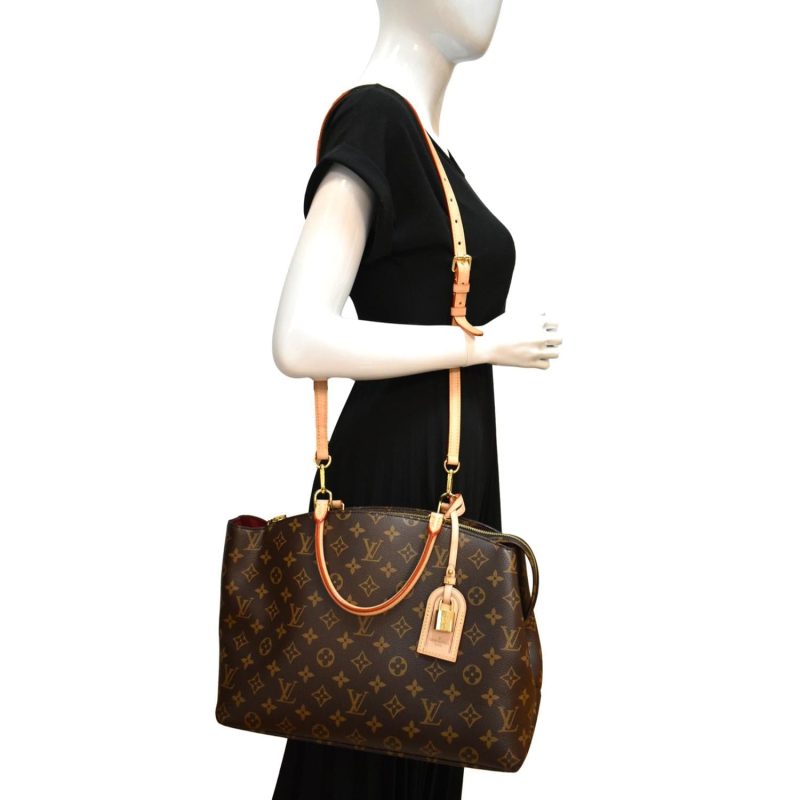 Louis Vuitton Grand Palais Monogram Canvas Shoulder Bag Brown