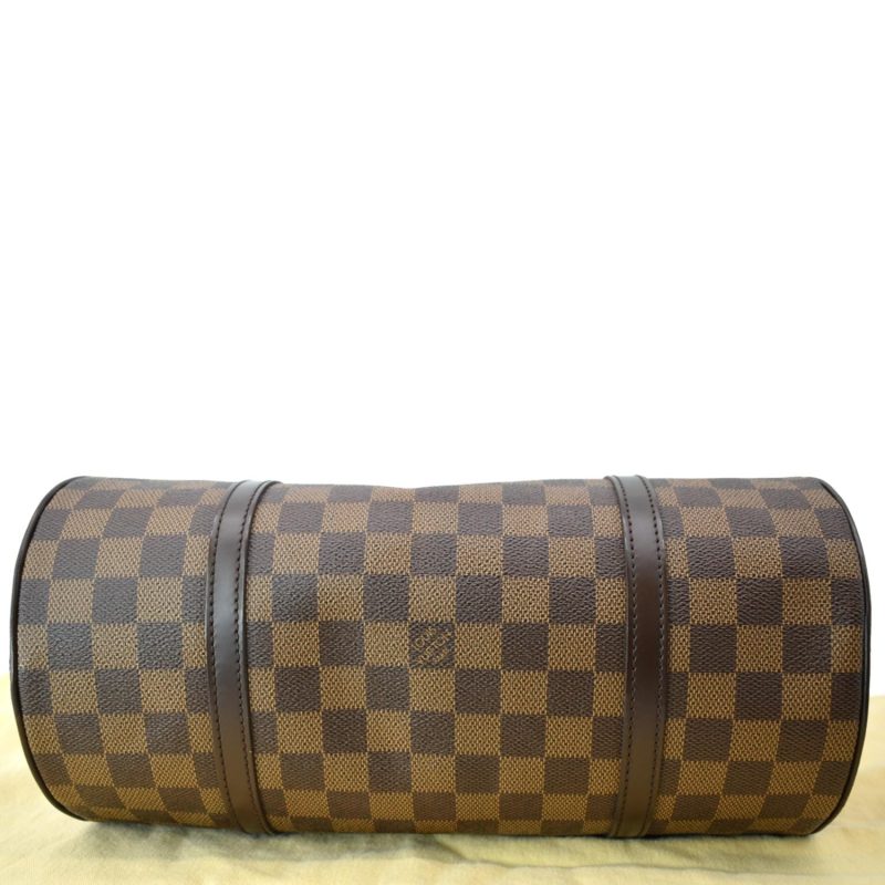LOUIS VUITTON Papillon Damier Ebene Shoulder Bag Brown - Image 9