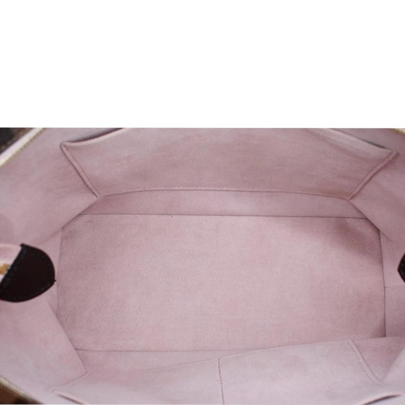 LOUIS VUITTON Jersey Damier Ebene Shoulder Bag Magnolia - Image 8