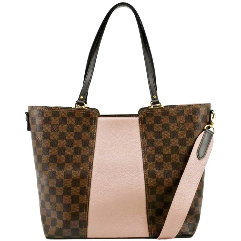 LOUIS VUITTON Jersey Damier Ebene Shoulder Bag Magnolia - Image 2