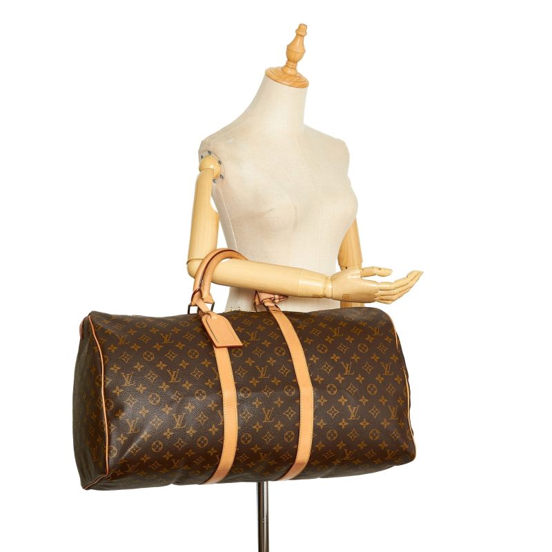 Louis Vuitton Keepall 55 Monogram Canvas - Image 4