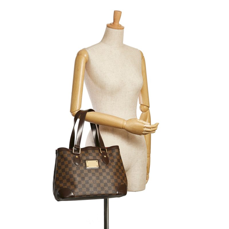 Louis Vuitton Hampstead PM Damier Ebene Canvas - Image 8