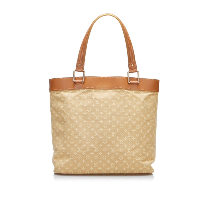 Louis Vuitton Lucille GM Brown Mini Lin Monogram Canvas - Image 2