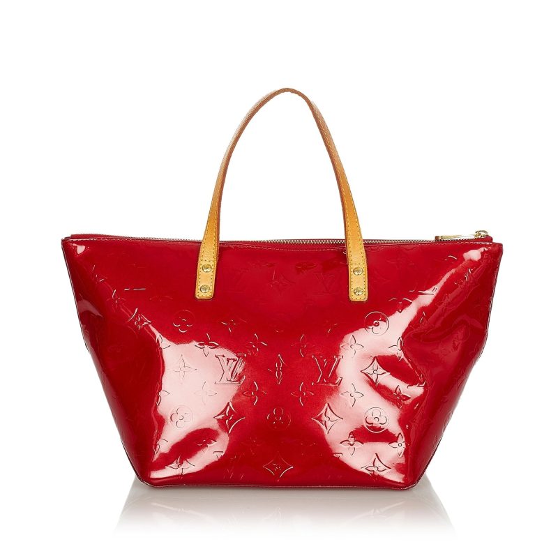 Louis Vuitton Bellevue PM Red Monogram Vernis - Image 2