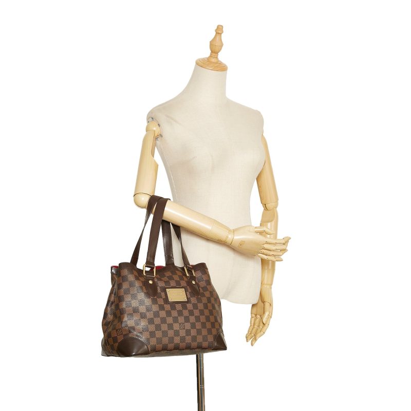 Louis Vuitton Hampstead PM Damier Ebene Canvas - Image 4