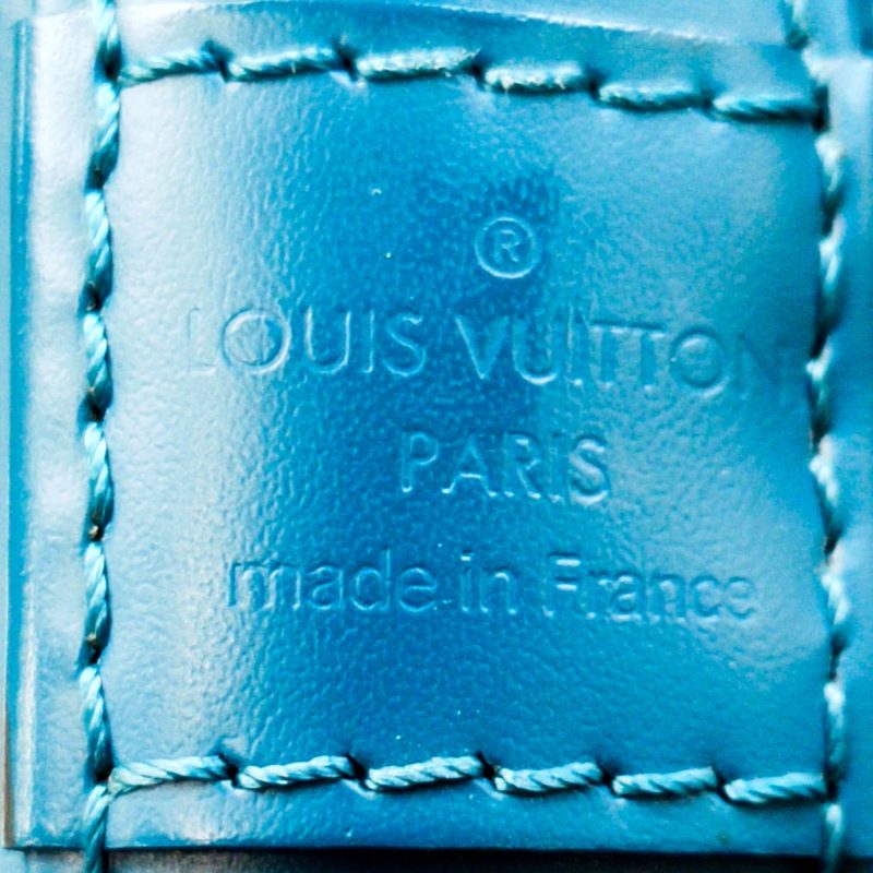 Louis Vuitton Alma PM Blue Epi - Image 7