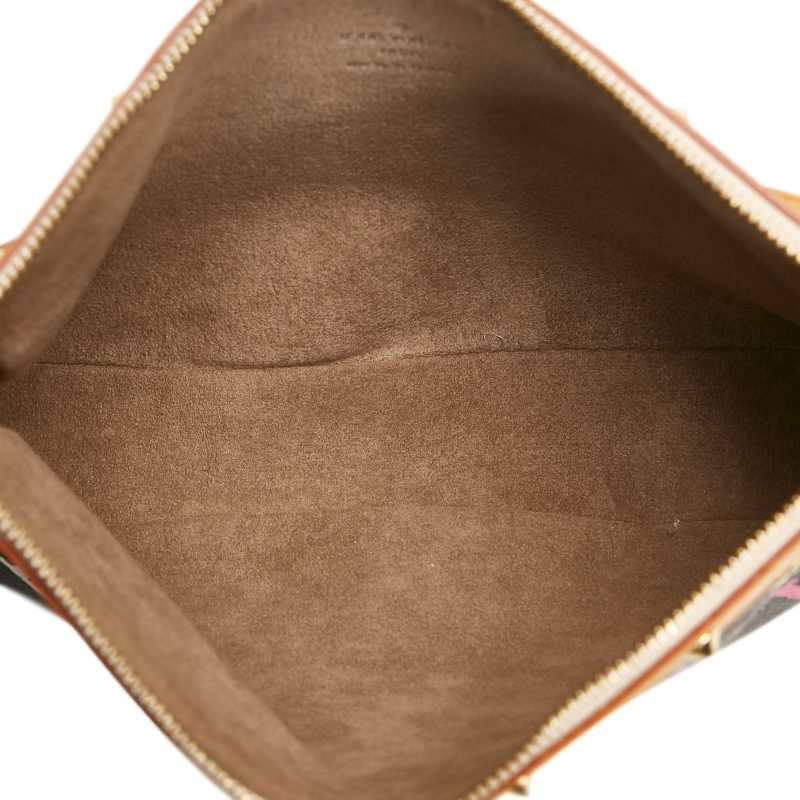 Louis Vuitton Pochette Accessoires Black Multicolor Monogram - Image 5