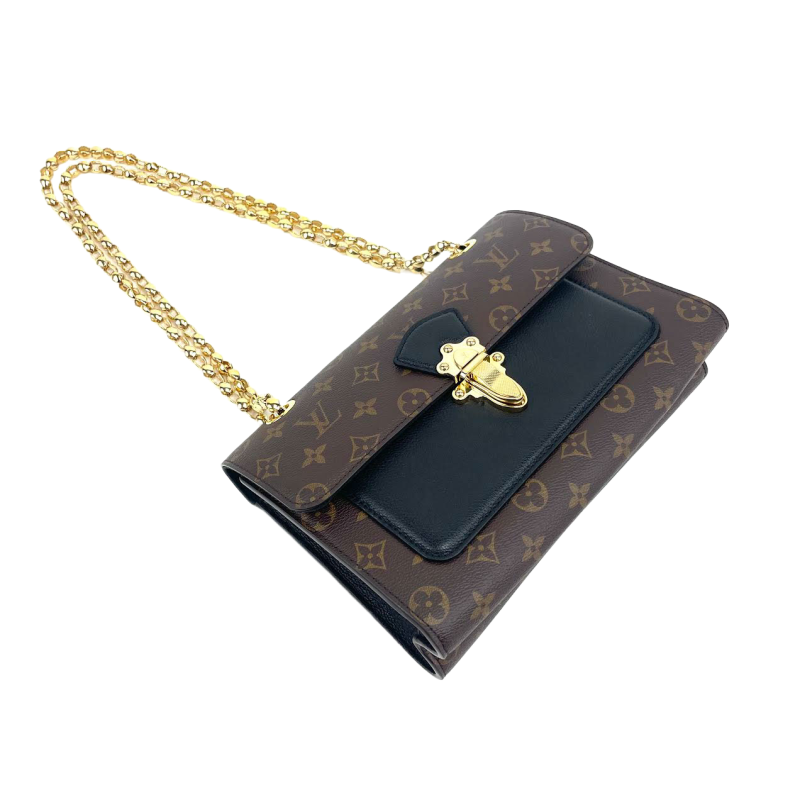 LOUIS VUITTON Victoire Monogram w/Black - Image 4
